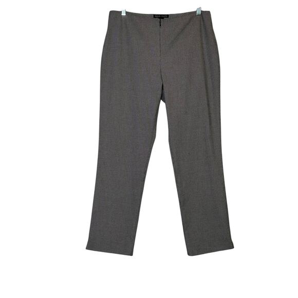 Peace of Cloth black white houndstooth straight legs pants size 10 - Picture 6 of 6